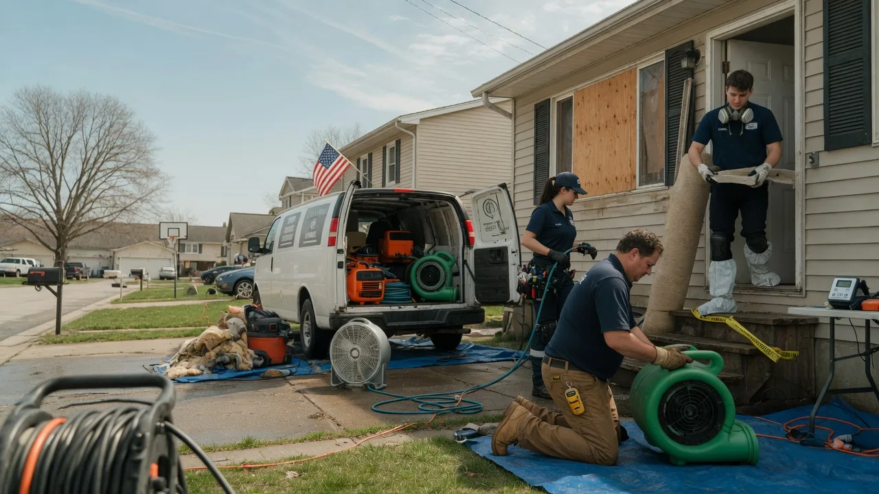 Water Damage Restoration in Itasca, IL near me